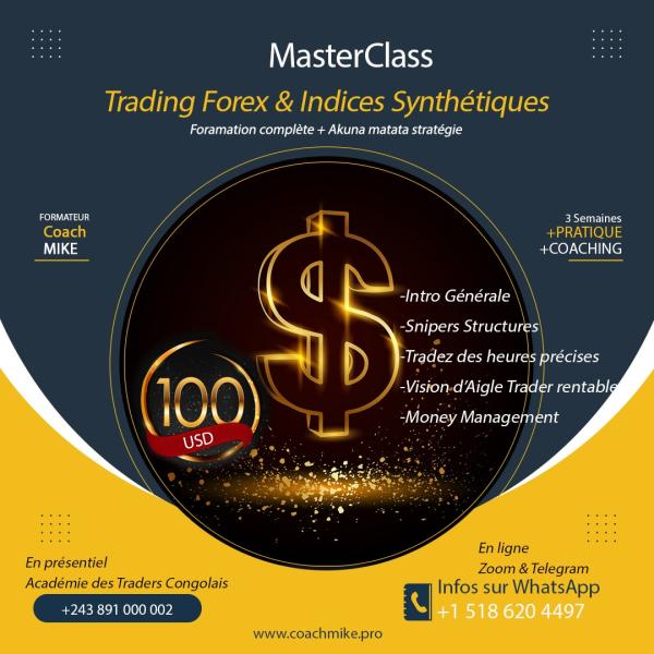 Formation Trading Forex et Indices Synthtiques